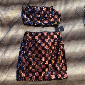 Sequin 2 piece set